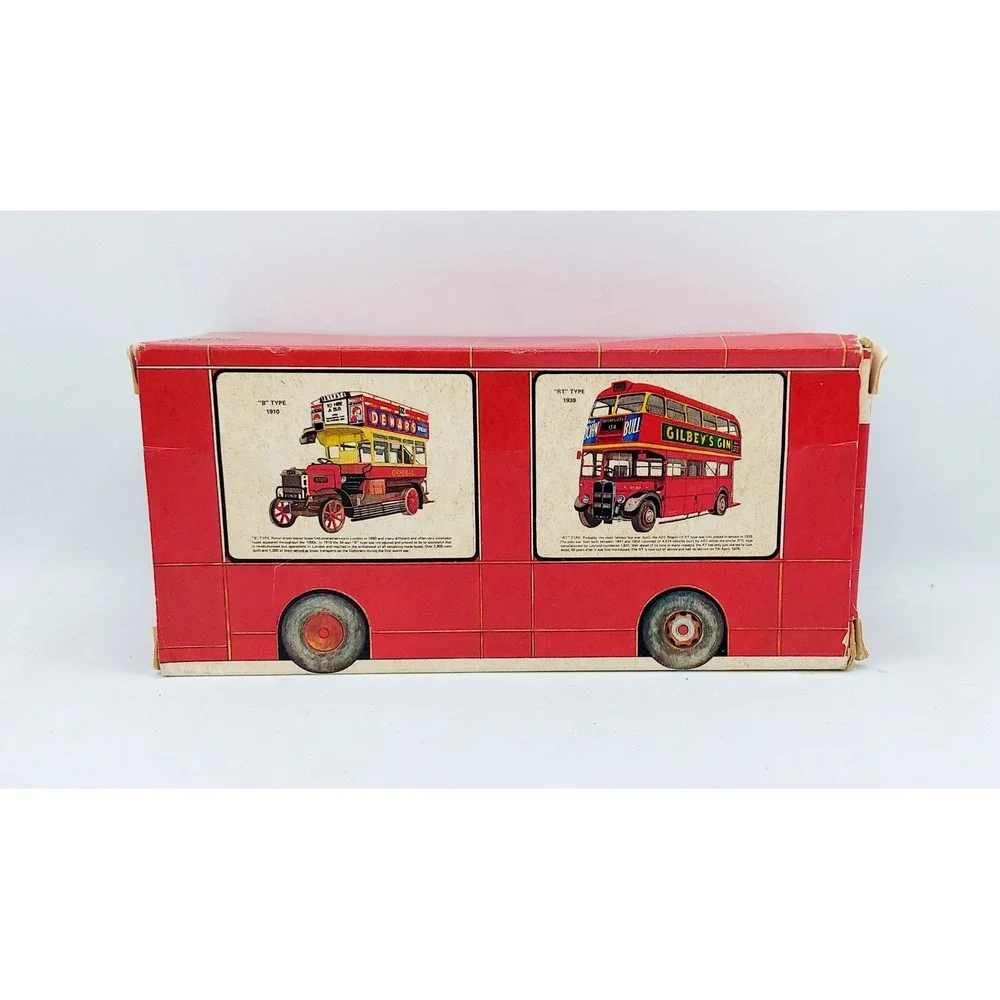 Vintage Abydos Double Decker Bus Double Sided Jigsaw Puzzle No. 2